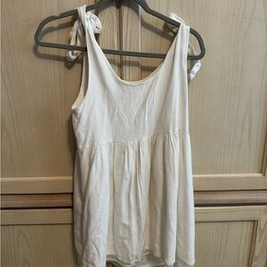 Nasty Gal Cream Mini Dress